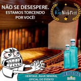 Heritage. Água Mineral Oficial do Rio WebFest