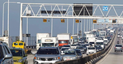 Quase 1 milhão de veículos passarão pela Ponte durante o feriado