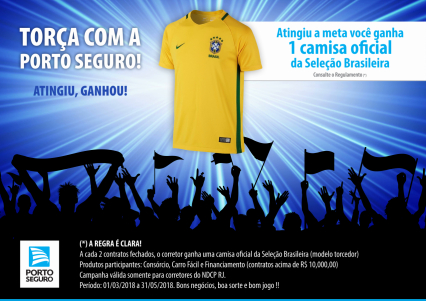 Campanha “torça com a Porto Seguro” já está no ar!