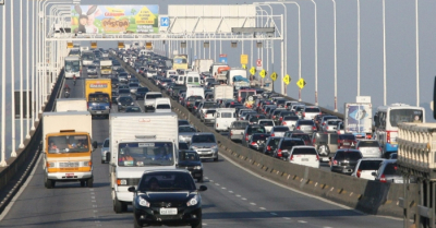 Feriado do Trabalhador levará cerca de 876 mil veículos para a Ponte