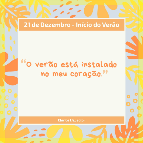 21 de Dezembro - Início do Verão