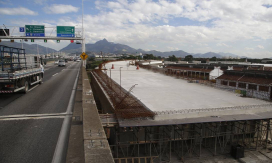 O Globo: Alça de ligação da Ponte Rio-Niterói com a Linha Vermelha começa a ganhar forma na Reta do Cais