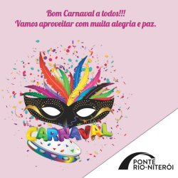 Tenha um ótimo Carnaval!