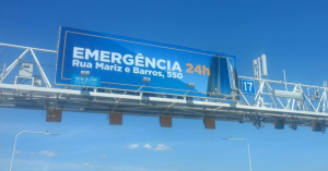 Novo Hospital Niterói D’Or faz campanha nos Painéis da Ponte Rio-Niterói
