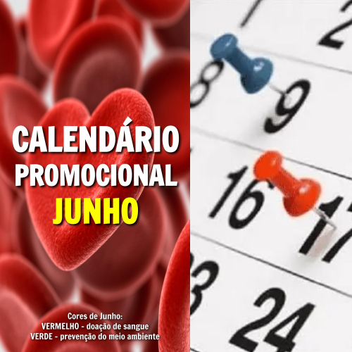 CALENDÁRIO PROMOCIONAL - JUNHO