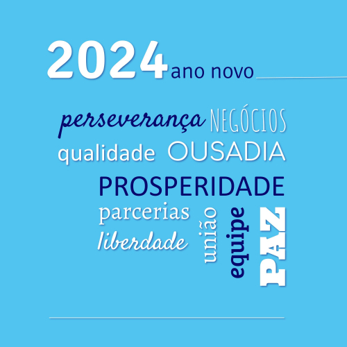 Feliz Ano Novo! Feliz 2024!