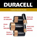 Bateria Alcalina 9 volts com 1 unid Duracell