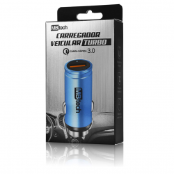 CARREGADOR VEICULAR TURBO 3A MB Tech