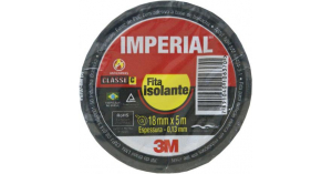FITA ISOLANTE IMPERIAL 3M 5 METROS