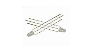 LED BICOLOR 3 MM VDE/VERM