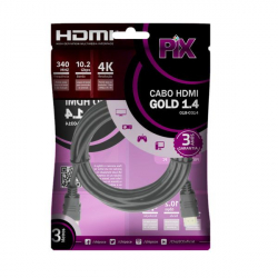 CABO HDMI 4K 3 METROS PIX