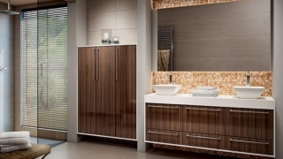 Banheiro BP Branco com portas Radiance.