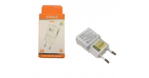 Carregador USB 3.1A gold