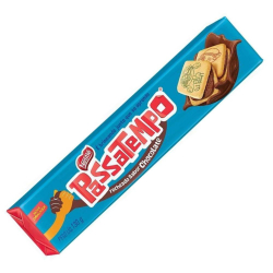 Biscoito Recheado Passatempo - Sabor Chocolate - Pacote 140g - Nestlé
