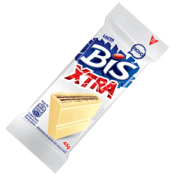 Chocolate Bis Xtra - Branco - Pacote 45g - Lacta