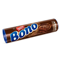 Biscoito Bono Recheado - Sabor Chocolate - Pacote 140g - Nestlé