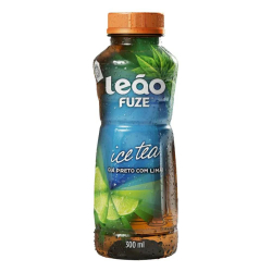 Chá Ice Tea Preto com Limão - Garrafa 300ml - Leão Fuze