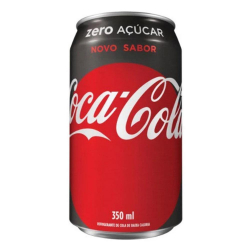 Refrigerante Zero - Lata 350ml - Coca-Cola