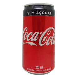 Refrigerante Zero - Lata 220ml - Coca-Cola