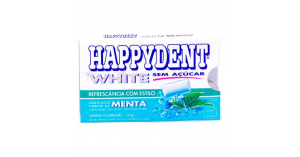 Goma de Mascar - White Menta - Happydent
