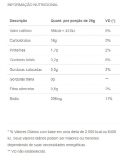 Salgadinho - Sabor Camarão - Pacote 30g - Ebicen