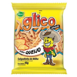 Salgadinho Glico Snack - Sabor Queijo - Ebicen