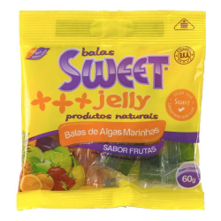 Bala de Algas Marinhas - Pacote 60g - Sweet Jelly