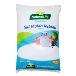 Sal Marinho - Pacote 1kg - Natural Life