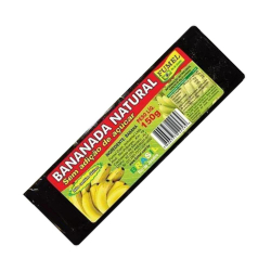 Bananada Natural sem Adição de Açúcar - Pacote 150g - Fumel