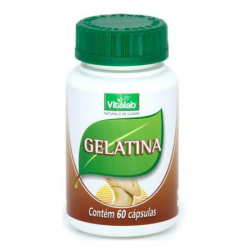 Gelatina - 60 cápsulas - Vitalab