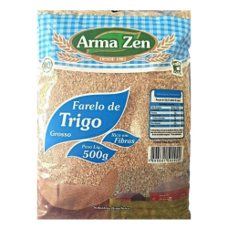 Farelo de Trigo Grosso - Pacote 500g - Arma Zen
