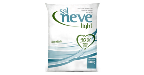 Sal Light - Pacote 500g - Neve