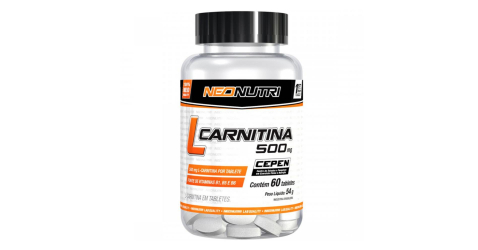 L Carnitina - 60 tabletes de 50mg - Neonutri