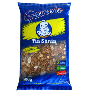 Granola - Sachê 500g - Tia Sônia