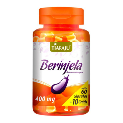 Berinjela - 60 Cápsulas + 10 de 400mg - Tiaraju