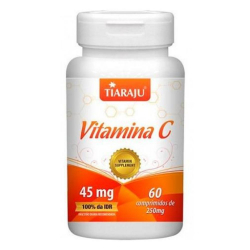 Vitamina C - 60 Cápsulas de 250mg - Tiaraju