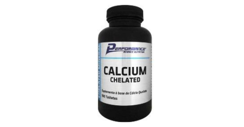 Calcium Chelated - 100 tabletes - Performance Nutrition