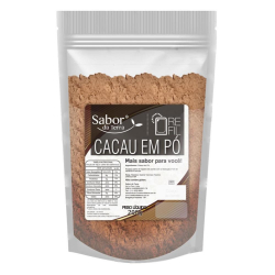 Cacau em Pó - Pacote 200g - Sabor da Terra