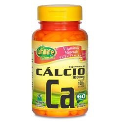 Cálcio - 60 Cápsulas de 850mg - Unilife