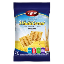 Snack Multicereal - Sabor Original - Pacote 40g - Inspire