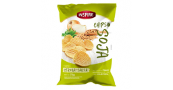 Chips de Soja - Sabor Cebola e Salsa - Pacote 35g - Inspire