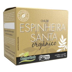 Chá de Espinheira Santa Orgânico - 10 sachês de 10g - Campo Verde