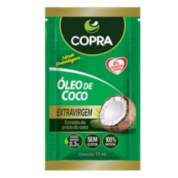 Óleo de Coco Extravirgem - Sachê 15ml - Copra