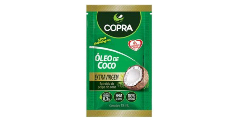 Óleo de Coco Extravirgem - Sachê 15ml - Copra