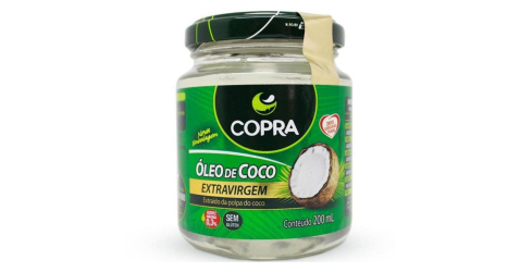 Óleo de Coco Extravirgem - Pote 200ml - Copra