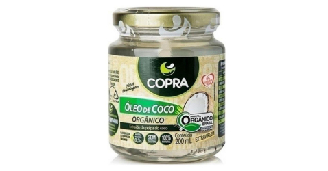 Óleo de Coco Orgânico - Pote 200ml - Copra