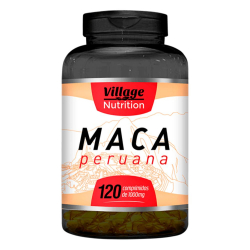 Maca Peruana - 120 Cápsulas de 1g  - Village Nutrition