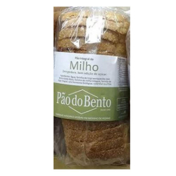 Pão Integral de Milho - Pacote 500g - Pão do Bento