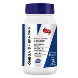 Ômega 3 - EPA-DHA - 120 Cápsulas de 100mg - Vitafor