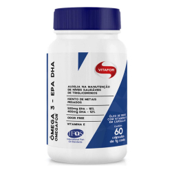 Ômega 3 - EPA-DHA - 60 Cápsulas de 100mg - Vitafor